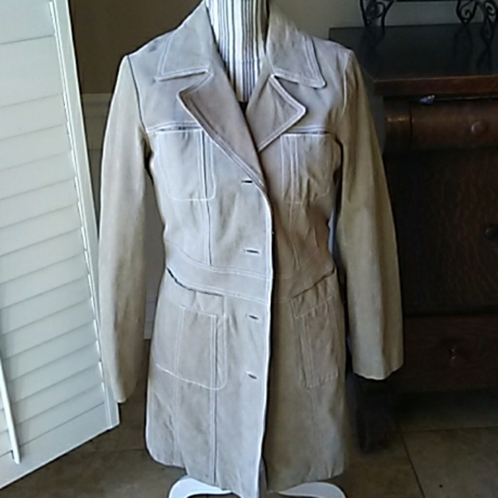 Beautiful "Wilson" Genuine Suede Jacket